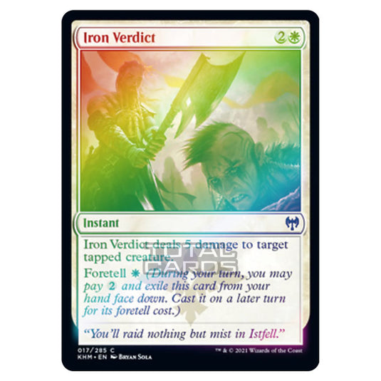 Magic The Gathering - Kaldheim - Iron Verdict - 17/285 (Foil)