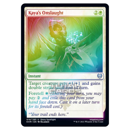 Magic The Gathering - Kaldheim - Kaya's Onslaught - 18/285 (Foil)