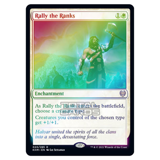 Magic The Gathering - Kaldheim - Rally the Ranks - 20/285 (Foil)