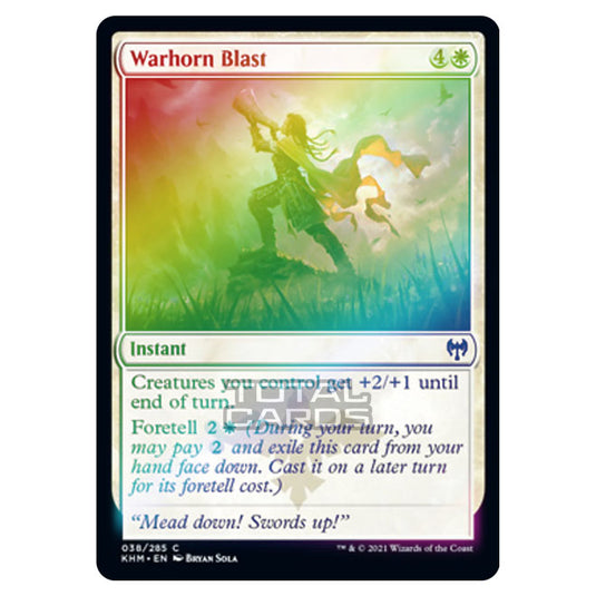 Magic The Gathering - Kaldheim - Warhorn Blast - 38/285 (Foil)