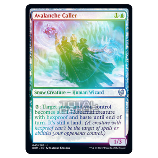 Magic The Gathering - Kaldheim - Avalanche Caller - 45/285 (Foil)