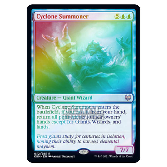 Magic The Gathering - Kaldheim - Cyclone Summoner - 52/285 (Foil)