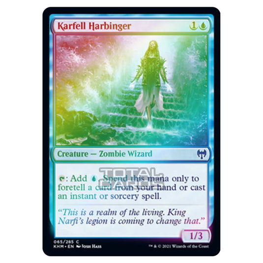 Magic The Gathering - Kaldheim - Karfell Harbinger - 65/285 (Foil)