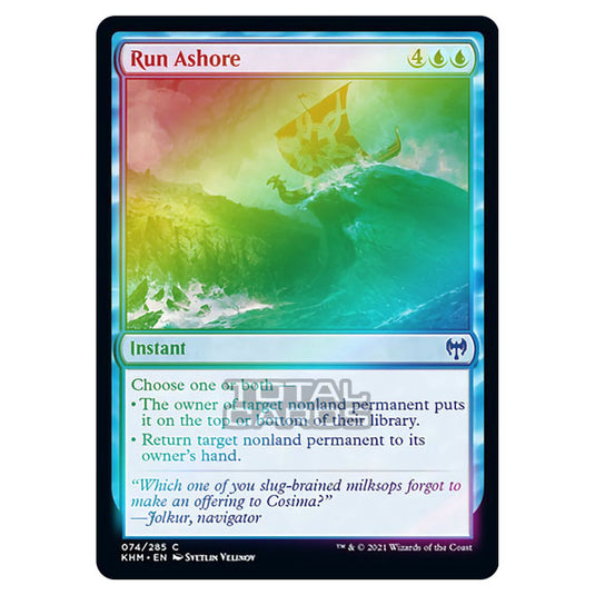 Magic The Gathering - Kaldheim - Run Ashore - 74/285 (Foil)