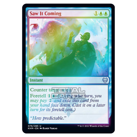 Magic The Gathering - Kaldheim - Saw It Coming - 76/285 (Foil)