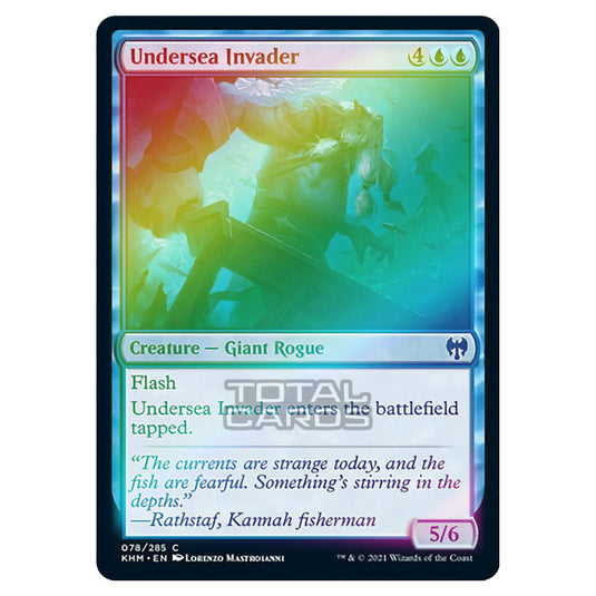 Magic The Gathering - Kaldheim - Undersea Invader - 78/285 (Foil)