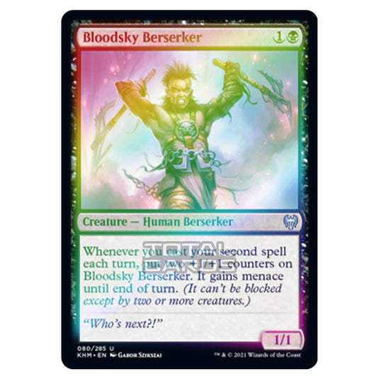 Magic The Gathering - Kaldheim - Bloodsky Berserker - 80/285 (Foil)