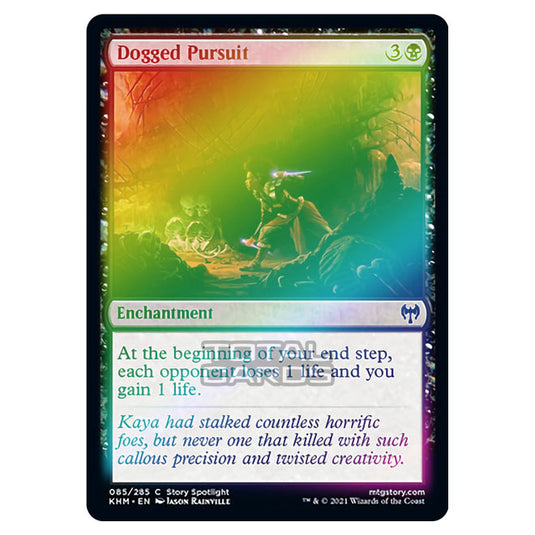 Magic The Gathering - Kaldheim - Dogged Pursuit - 85/285 (Foil)