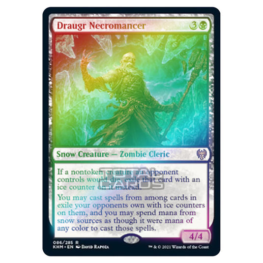 Magic The Gathering - Kaldheim - Draugr Necromancer - 86/285 (Foil)