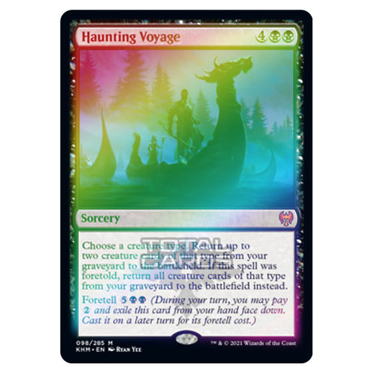 Magic The Gathering - Kaldheim - Haunting Voyage - 98/285 (Foil)