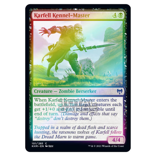 Magic The Gathering - Kaldheim - Karfell Kennel-Master - 101/285 (Foil)