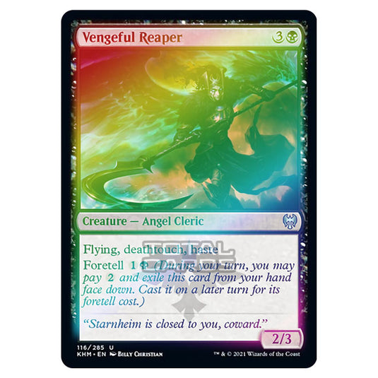 Magic The Gathering - Kaldheim - Vengeful Reaper - 116/285 (Foil)