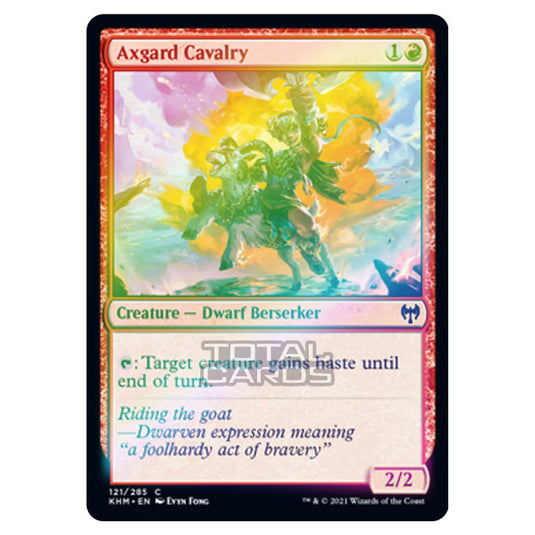 Magic The Gathering - Kaldheim - Axgard Cavalry - 121/285 (Foil)