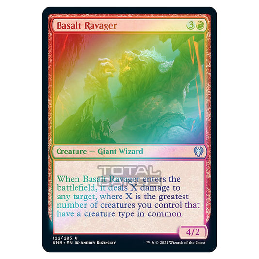 Magic The Gathering - Kaldheim - Basalt Ravager - 122/285 (Foil)