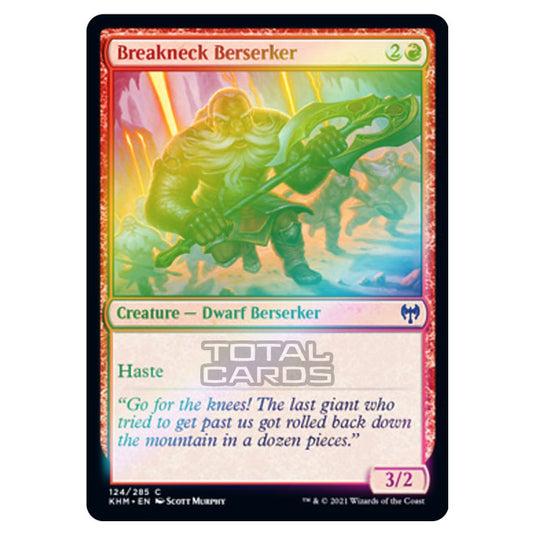 Magic The Gathering - Kaldheim - Breakneck Berserker - 124/285 (Foil)