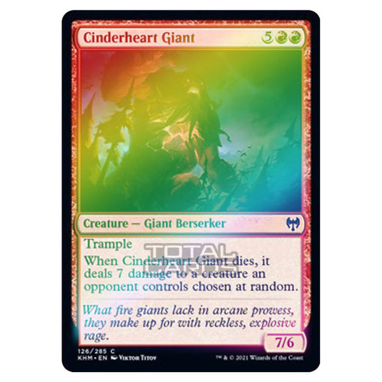 Magic The Gathering - Kaldheim - Cinderheart Giant - 126/285 (Foil)