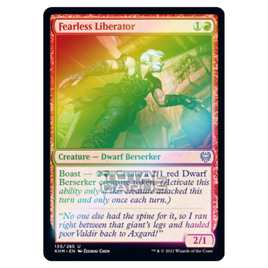 Magic The Gathering - Kaldheim - Fearless Liberator - 135/285 (Foil)