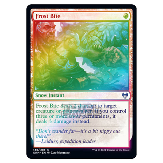 Magic The Gathering - Kaldheim - Frost Bite - 138/285 (Foil)