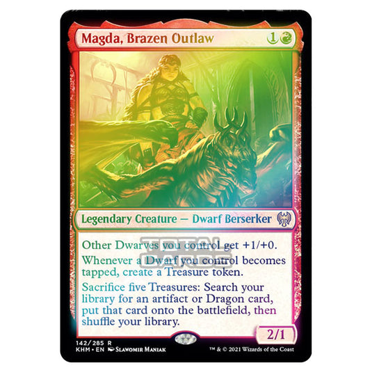 Magic The Gathering - Kaldheim - Magda, Brazen Outlaw - 142/285 (Foil)