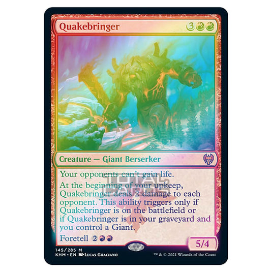 Magic The Gathering - Kaldheim - Quakebringer - 145/285 (Foil)