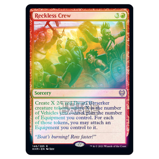 Magic The Gathering - Kaldheim - Reckless Crew - 146/285 (Foil)