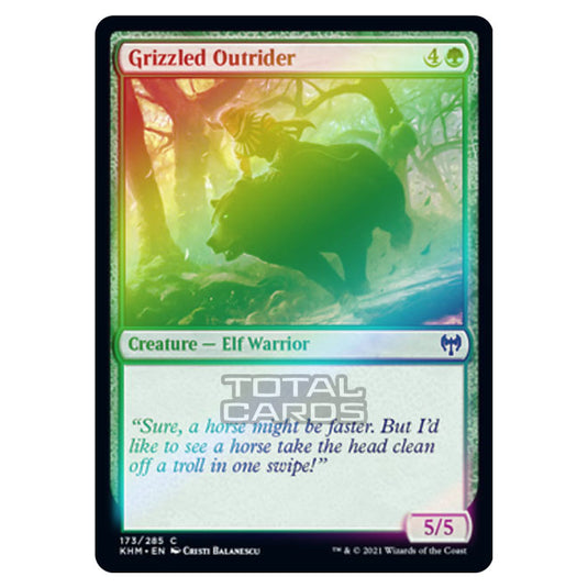 Magic The Gathering - Kaldheim - Grizzled Outrider - 173/285 (Foil)