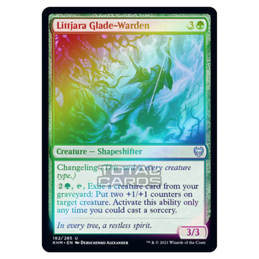 Magic The Gathering - Kaldheim - Littjara Glade-Warden - 182/285 (Foil)