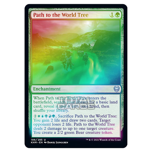 Magic The Gathering - Kaldheim - Path to the World Tree - 186/285 (Foil)