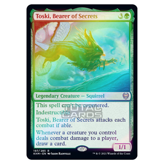 Magic The Gathering - Kaldheim - Toski, Bearer of Secrets - 197/285 (Foil)