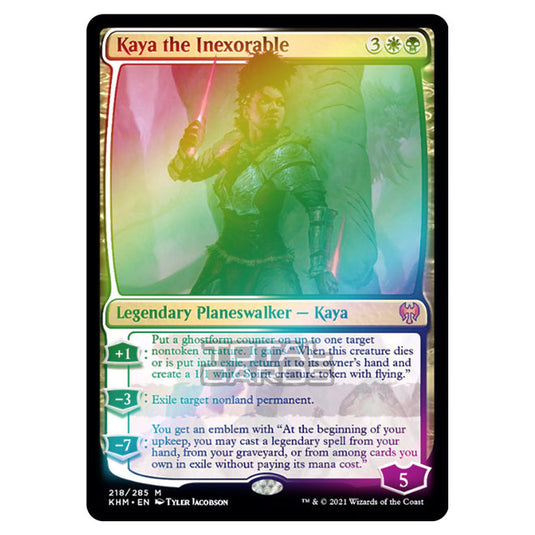 Magic The Gathering - Kaldheim - Kaya the Inexorable - 218/285 (Foil)