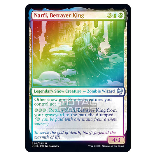 Magic The Gathering - Kaldheim - Narfi, Betrayer King - 224/285 (Foil)