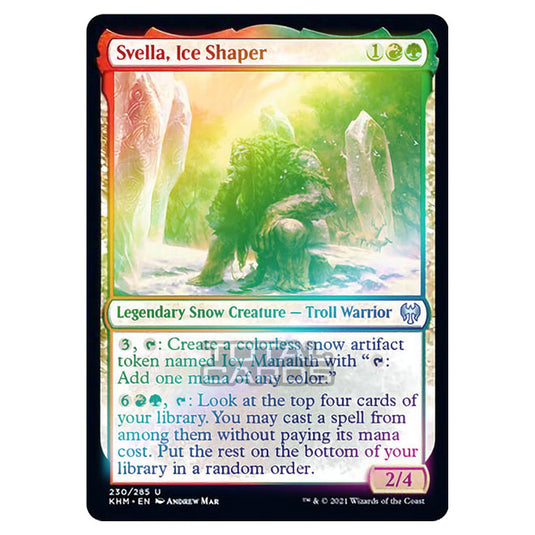 Magic The Gathering - Kaldheim - Svella, Ice Shaper - 230/285 (Foil)