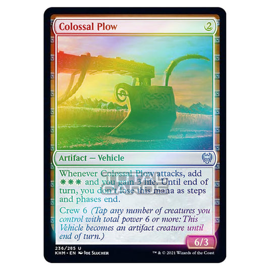 Magic The Gathering - Kaldheim - Colossal Plow - 236/285 (Foil)