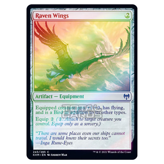 Magic The Gathering - Kaldheim - Raven Wings - 243/285 (Foil)