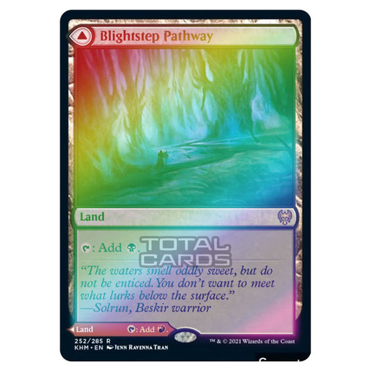 Magic The Gathering - Kaldheim - Blightstep Pathway // Searstep Pathway - 252/285 (Foil)