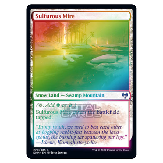 Magic The Gathering - Kaldheim - Sulfurous Mire - 270/285 (Foil)