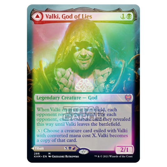 Magic The Gathering - Kaldheim - Valki, God of Lies // Tibalt, Cosmic Impostor - 286/285 (Foil)