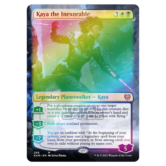 Magic The Gathering - Kaldheim - Kaya the Inexorable - 288/285 (Foil)