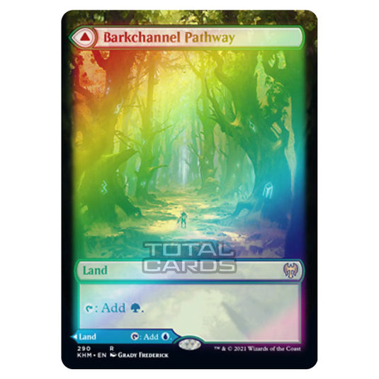 Magic The Gathering - Kaldheim - Barkchannel Pathway // Tidechannel Pathway - 290/285 (Foil)