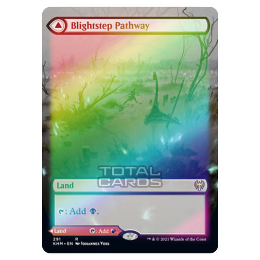 Magic The Gathering - Kaldheim - Blightstep Pathway // Searstep Pathway - 291/285 (Foil)