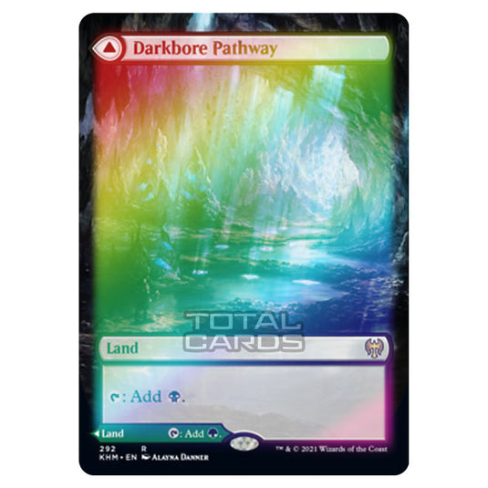 Magic The Gathering - Kaldheim - Darkbore Pathway // Slitherbore Pathway - 292/285 (Foil)