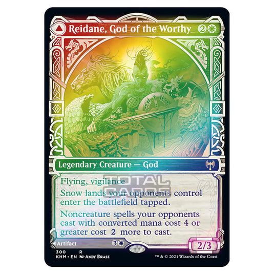 Magic The Gathering - Kaldheim - Reidane, God of the Worthy // Valkmira, Protector's Shield - 300/285 (Foil)