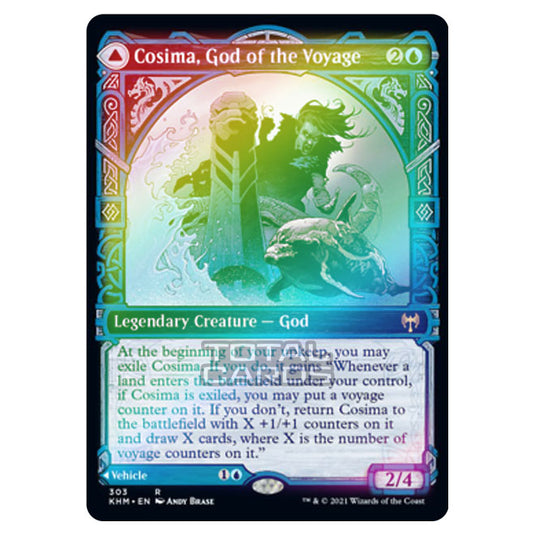 Magic The Gathering - Kaldheim - Cosima, God of the Voyage // The Omenkeel - 303/285 (Foil)