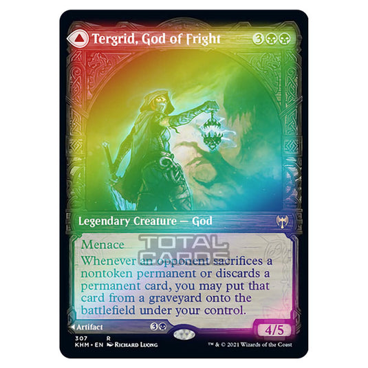 Magic The Gathering - Kaldheim - Tergrid, God of Fright // Tergrid's Lantern - 307/285 (Foil)