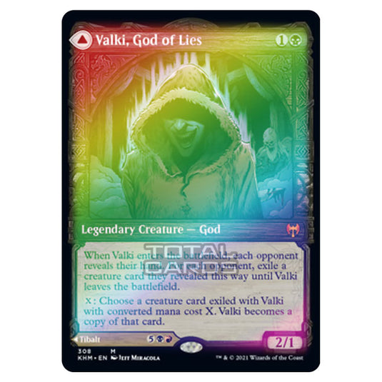 Magic The Gathering - Kaldheim - Valki, God of Lies // Tibalt, Cosmic Impostor - 308/285 (Foil)