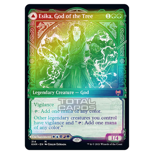 Magic The Gathering - Kaldheim - Esika, God of the Tree // The Prismatic Bridge - 314/285 (Foil)