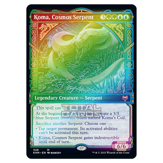 Magic The Gathering - Kaldheim - Koma, Cosmos Serpent - 326/285 (Foil)