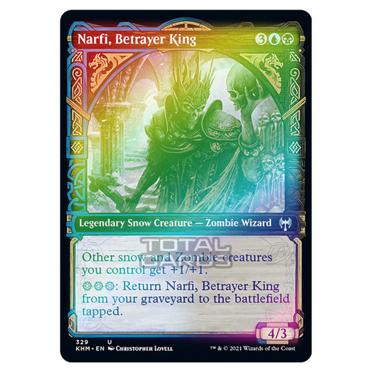 Magic The Gathering - Kaldheim - Narfi, Betrayer King - 329/285 (Foil)
