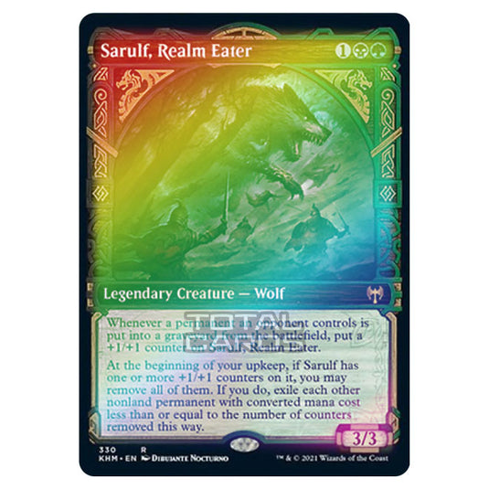 Magic The Gathering - Kaldheim - Sarulf, Realm Eater - 330/285 (Foil)