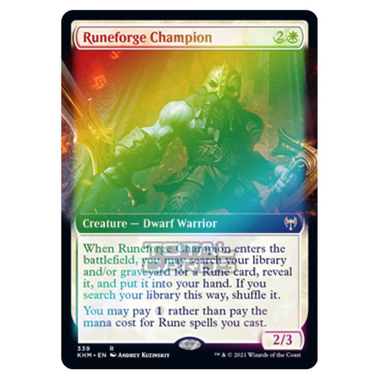 Magic The Gathering - Kaldheim - Runeforge Champion - 339/285 (Foil)